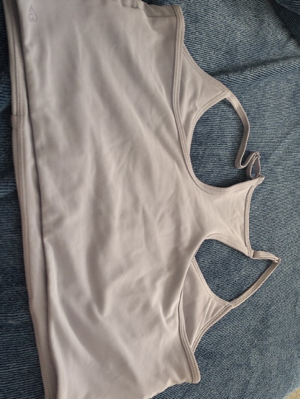 Blogilates Light Lavender Racerback Sports Bra - Picture 2 of 4